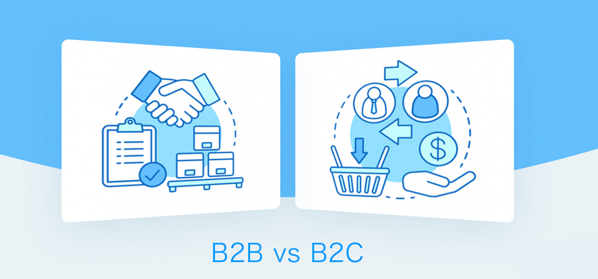 بازاریابی B2B و ‌‌ b2c